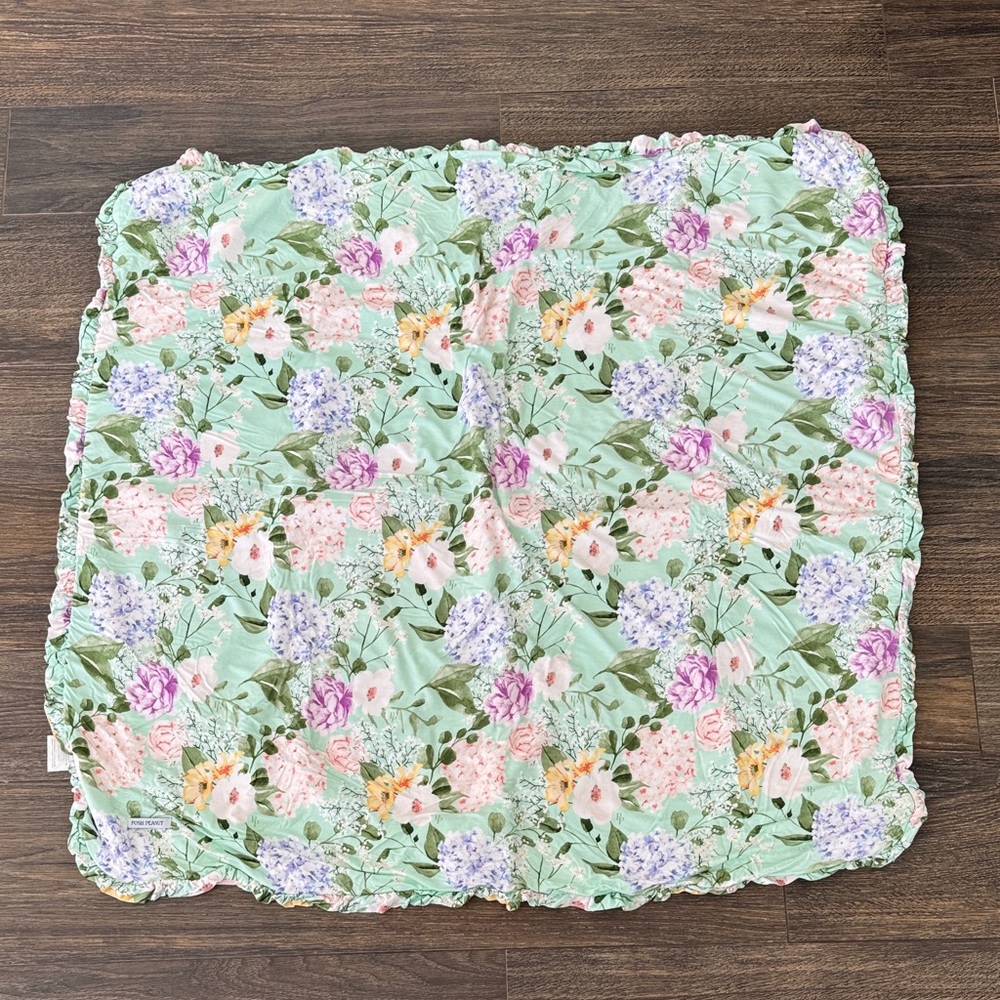 Posh Peanut Floral Hooded Towel